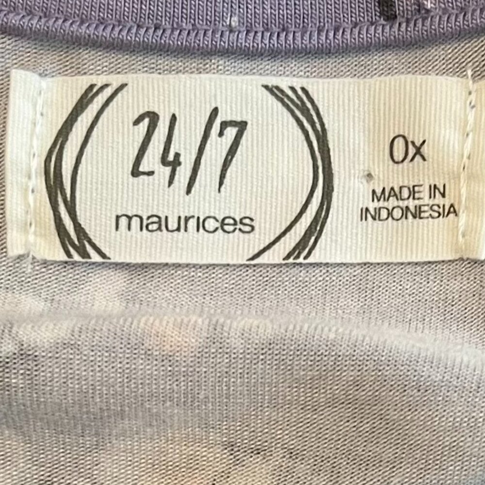 Maurices Floral Dress Mini Size 0X - Picture 9 of 12